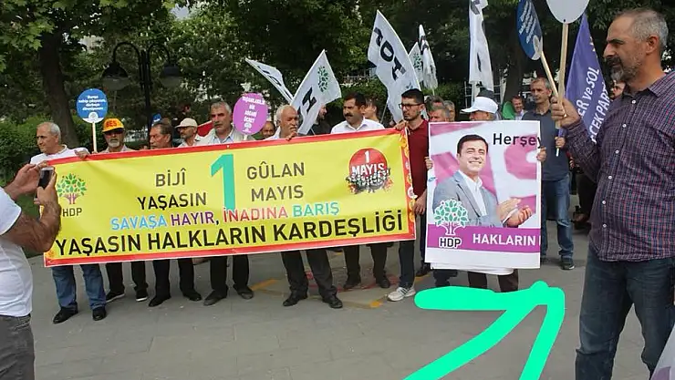 ÜLKÜ OCAKLARI KAYSERİ İL BAŞKANI VOLKAN ÇOLAK:  1 MAYIS KUTLAMALARINDAKİ TERÖRİST PANKART KABUL EDİLEMEZ