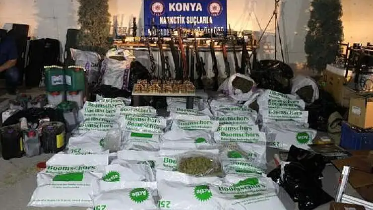 10 Milyon Liralık Uyuşturucu İmalathanesine Baskın!