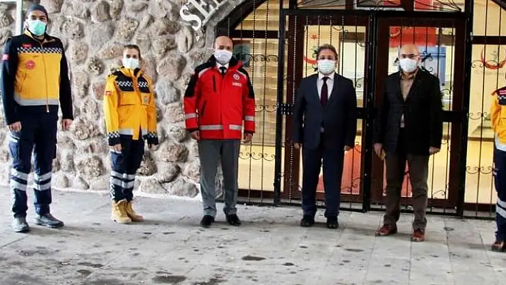 112 ACİL SAĞLIK İSTASYONU ERCİYES'TE YENİDEN HİZMETE AÇILDI