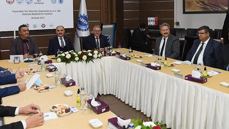 183 ÜLKEYE İHRACAT YAPAN KAYSERİ'YE 4'NCÜ OSB KURULUYOR