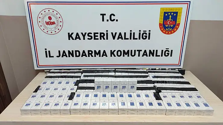 270 PAKET GÜMRÜK KAÇAĞI SİGARA ELE GEÇİRİLDİ