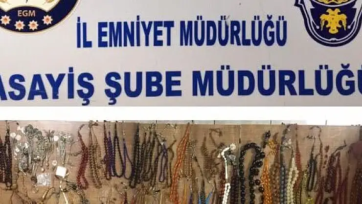 760 BİN LİRA DEĞERİNDE ANTİKA EŞYA ÇALAN ŞÜPHELİLER YAKALANDI