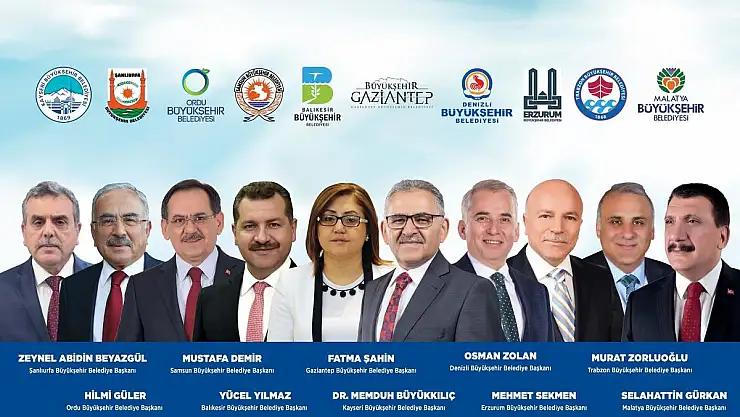 9 BÜYÜKŞEHİR BAŞKANI KAYSERİ'Yİ KEŞFEDECEK