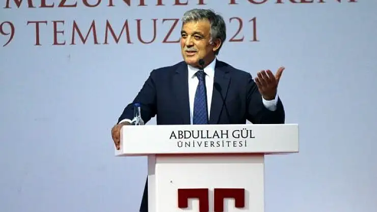 ABDULLAH GÜL ÜNİVERSİTESİ 4. MEZUNLARINI VERDİ