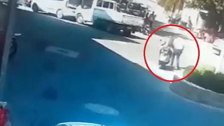 ACEMİ SÜRÜCÜ AYNI YAYAYA İKİ KEZ ÇARPTI