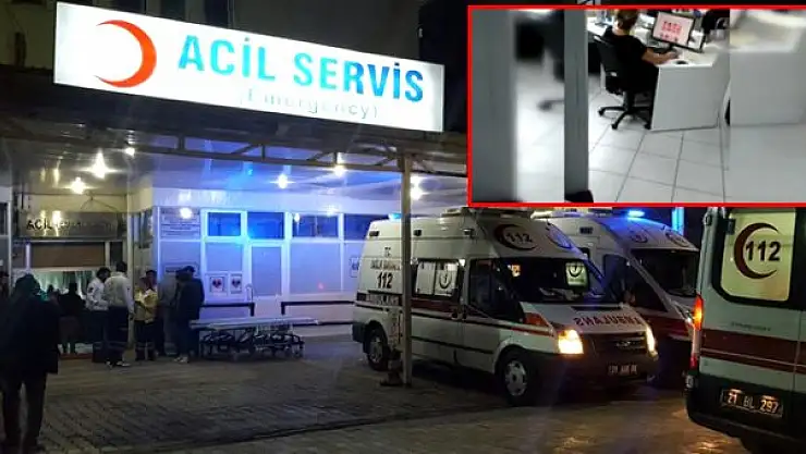 ACİL SERVİSTE HASTALARI BEKLETİP ALIŞVERİŞ SİTESİNİ GEZDİ