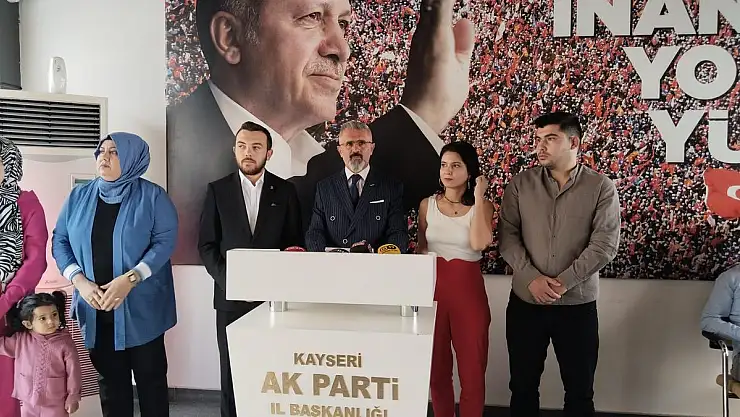 AK PARTİ İL BAŞKAN YARDIMCISI YALÇIN: 'İSRAİL, NAZİ ALMANYA'SINDAN FARKSIZ'
