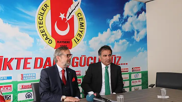 AK Parti Milletvekili Aday Adayı Ergüneş'ten Gazeteciler Cemiyeti'ne ziyaret