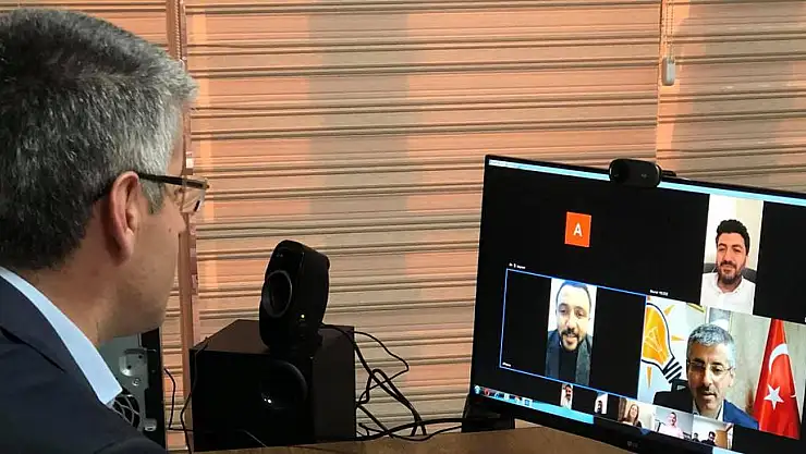 AK PARTİ YÖNETİM KURULU TOPLANTISI TELEKONFERANS İLE YAPILDI!