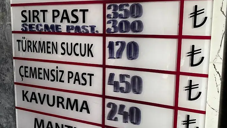 AKŞENER, PASTIRMA FİYATLARI ÜZERİNDEN İKTİDARA YÜKLENDİ