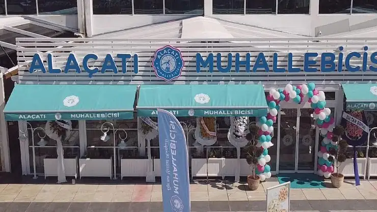 ALAÇATI MUHALLEBİCİSİ 85. ŞUBESİNİ TALAS'TA AÇTI