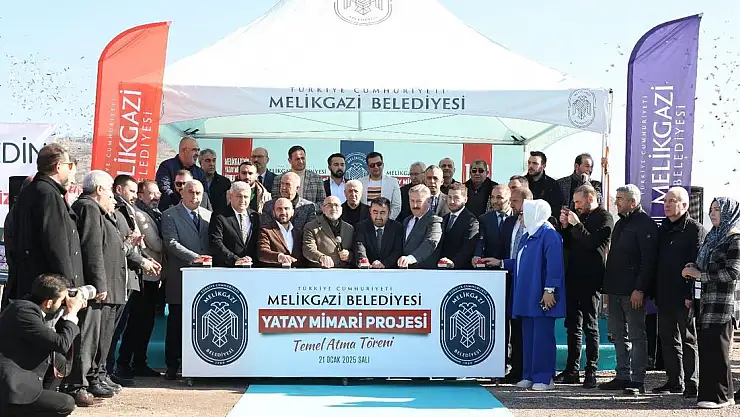 ALTINOLUK MAHALLESİNDE YATAY MİMARİNİN TEMELLERİ ATILDI