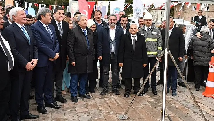 ATAŞ'TAN PINARBAŞI'NDA BÜYÜKKILIÇ VURGUSU: 'OMUZ OMUZA…'