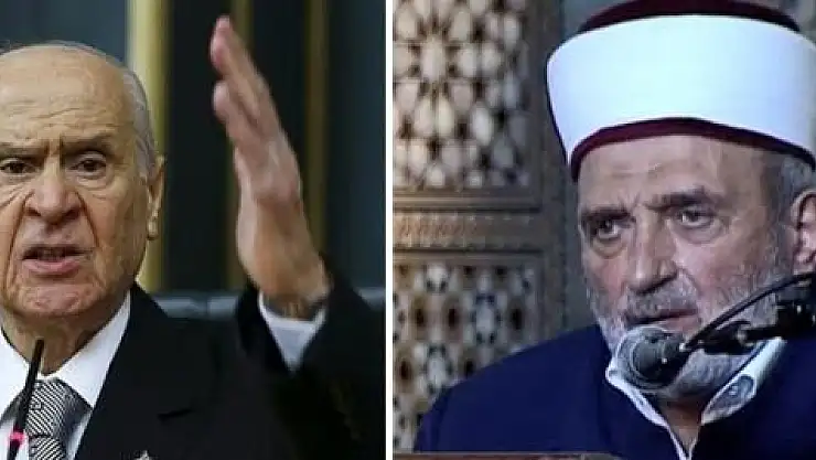 ATATÜRK'E HAKARET ETTİĞİ ÖNE SÜRÜLEN İMAMA BAHÇELİ'DEN SERT TEPKİ