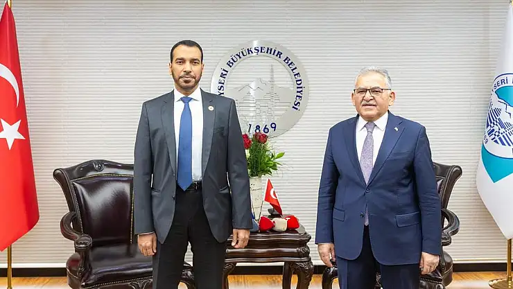 BAE ANKARA BÜYÜKELÇİSİ'NDEN BAŞKAN BÜYÜKKILIÇ'A ZİYARET