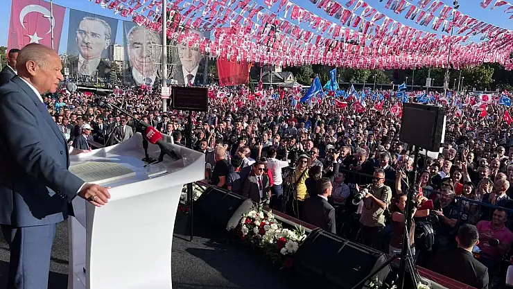BAHÇELİ: 'KILIÇDAROĞLU, CUMHURBAŞKANI ADAYI OLMAK İÇİN ÇIRPINMAKTADIR'