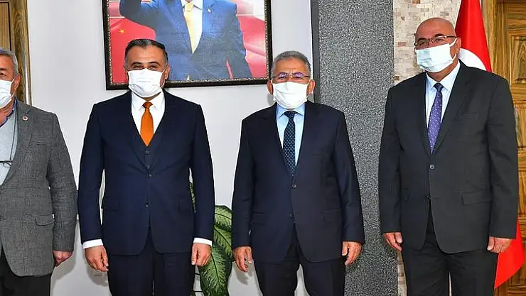 BAŞKAN BÜYÜKKILIÇ BU KEZ ATA TOPRAĞI DEVELİ'Yİ ZİYARET ETTİ