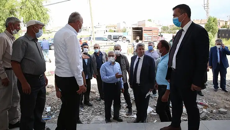 BAŞKAN BÜYÜKKILIÇ, BÜNYAN'A YAPILAN YATIRIMLARI YERİNDE İNCELEDİ