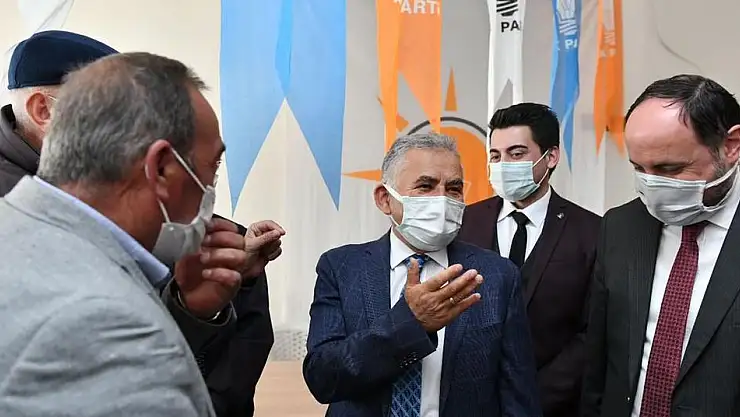 BAŞKAN BÜYÜKKILIÇ, FELAHİYE'Yİ ZİYARET ETTİ