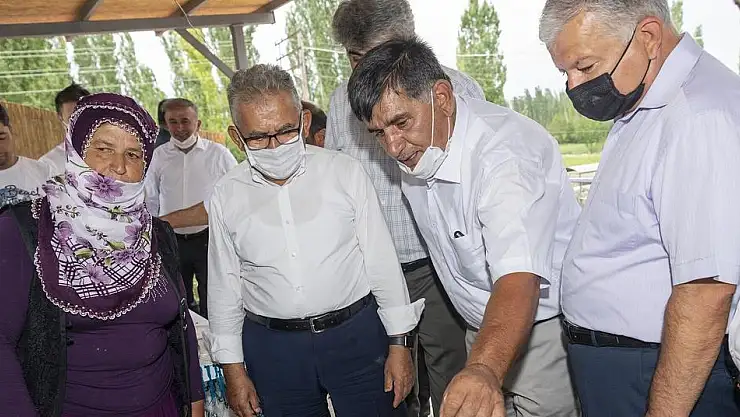 BAŞKAN BÜYÜKKILIÇ, 'GACER'İ ATA TOPRAĞINDA İNCELEDİ