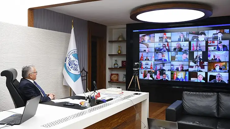 BAŞKAN BÜYÜKKILIÇ, İL PANDEMİ KURULU TOPLANTISI'NA KATILDI