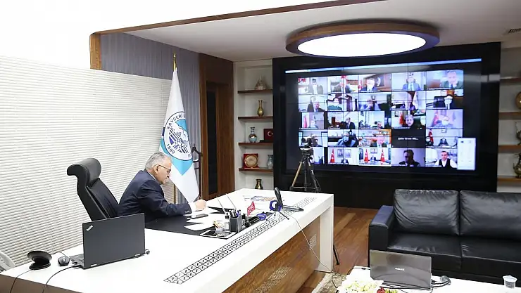 BAŞKAN BÜYÜKKILIÇ, İL PANDEMİ KURULU TOPLANTISI'NA KATILDI