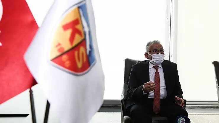BAŞKAN BÜYÜKKILIÇ KAYSERİSPOR'DA