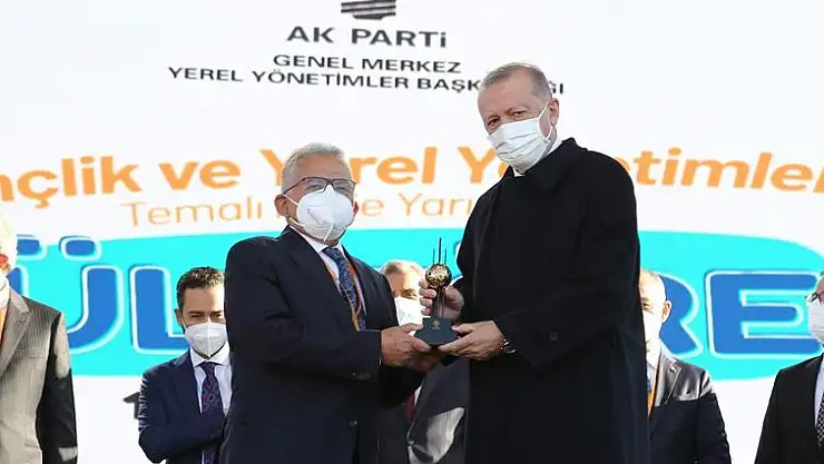 BAŞKAN BÜYÜKKILIÇ: 'KAYSERİ'YE ÖDÜLLER YAKIŞIR'