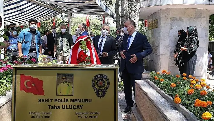 BAŞKAN BÜYÜKKILIÇ, ŞEHİT POLİSİ ANMA PROGRAMINA KATILDI