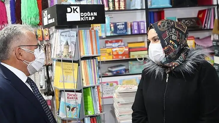 BAŞKAN BÜYÜKKILIÇ YİNE SAHAYA ÇIKTI YİNE HATIRLATMALARDA BULUNDU