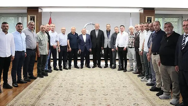 BAŞKAN BÜYÜKKILIÇ'A, ÖZVATAN HEYETİNDEN 'HİZMET' TEŞEKKÜRÜ