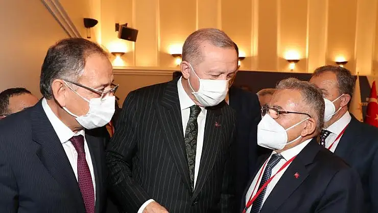 BAŞKAN BÜYÜKKILIÇ'IN CUMHURBAŞKANI ERDOĞAN İLE 'KAYSERİ' SOHBETİ