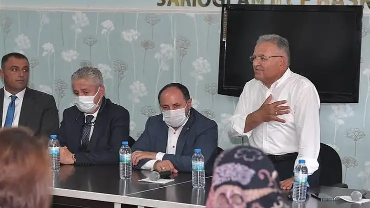 BAŞKAN BÜYÜKKILIÇ'TAN İLÇE İLÇE BAYRAM ZİYARETİ