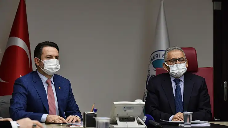 BAŞKAN BÜYÜKKILIÇ'TAN 'KAYSERİGAZ' TOPLANTISI