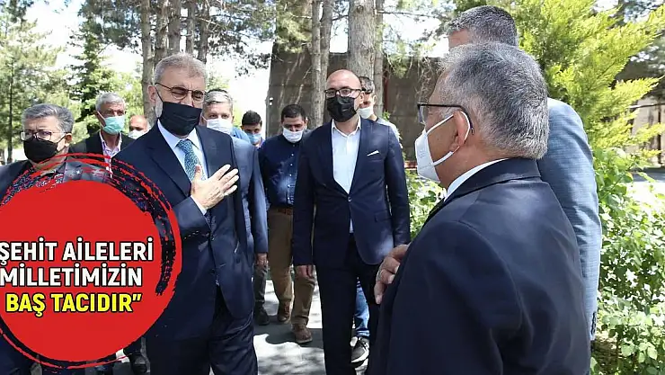 BAŞKAN BÜYÜKKILIÇ'TAN ŞEHİT AİLESİNE TAZİYE ZİYARETİ