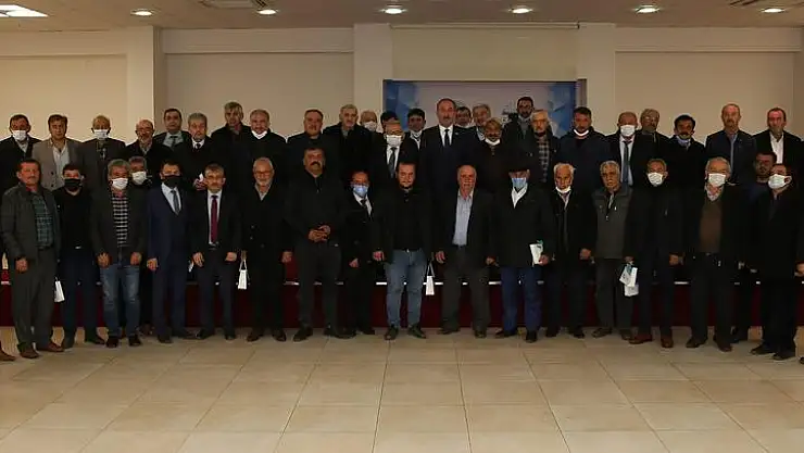 BAŞKAN BÜYÜKKILIÇ'TAN TOMARZA'DA MUHTARLARLA İSTİŞARE TOPLANTISI