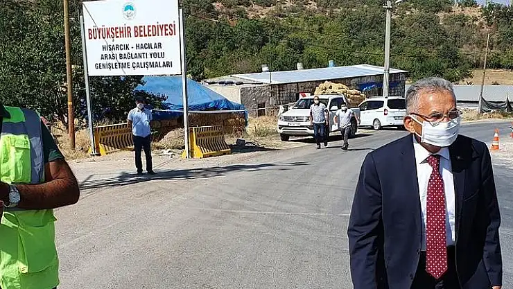 BAŞKAN BÜYÜKKILIÇ'TAN YOL DENETİMİ