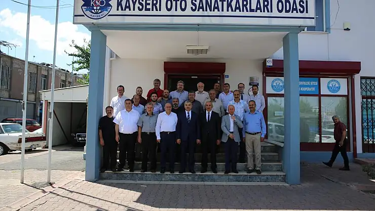 BAŞKAN ÇELİK YENİ SANAYİ'DE
