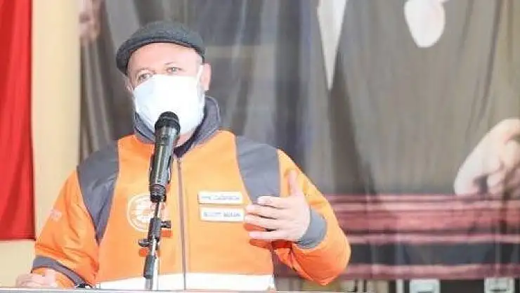 BAŞKAN ÇOLAKBAYRAKDAR, DAHA İYİ HİZMET İÇİN İŞÇİLERE KIŞLIK KIYAFET DAĞITTI