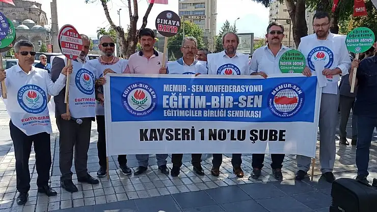 BAŞKAN KALKAN: 'EĞİTİMCİLERİN MALİ VE ÖZLÜK HAKLARI İYİLEŞTİRİLMELİDİR' 