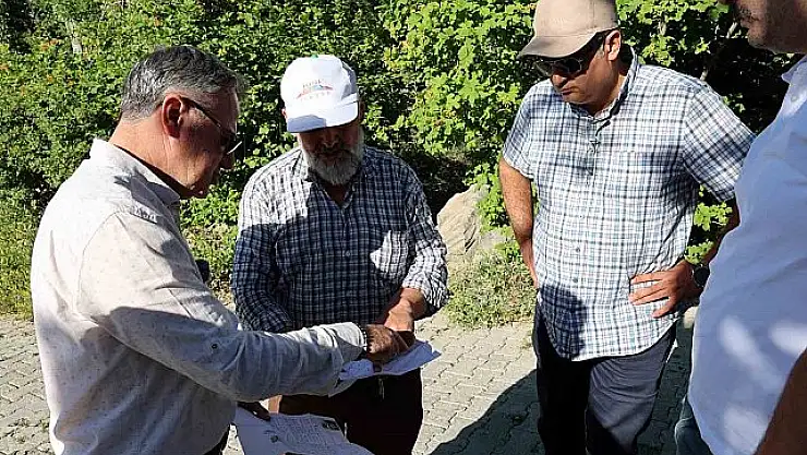 BAŞKAN ÖZDOĞAN, ÇAĞLAYAN BÖLGESİ'Nİ İNCELEDİ