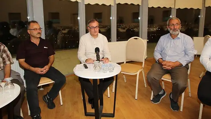 BAŞKAN ÖZDOĞAN MUHTARLARLA BİR ARAYA GELDİ