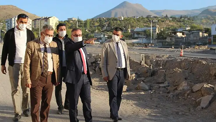 BAŞKAN ÖZDOĞAN ÖRENDERE KANALINDA İNCELEME YAPTI