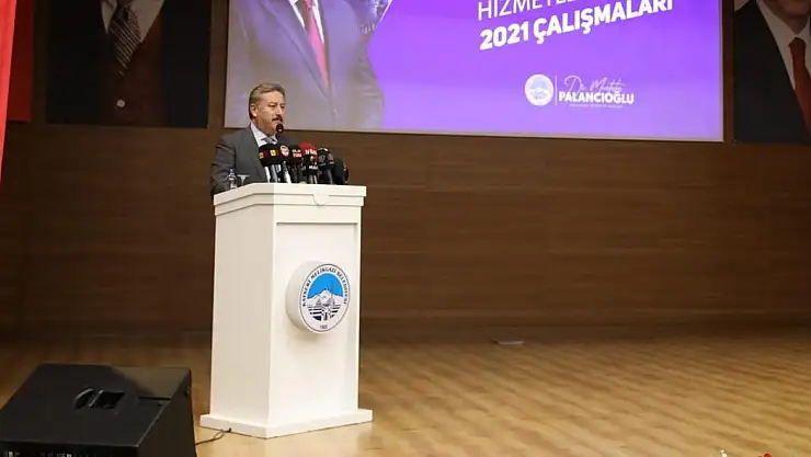 BAŞKAN PALANCIOĞLU, 2021 YILI REKOR ÇALIŞMALARINI ANLATTI