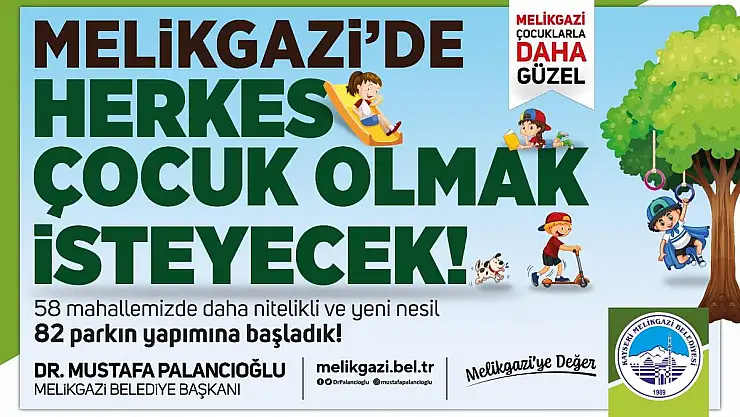 Başkan Palancıoğlu: '58 park diye başladık, 82'e ulaştık'