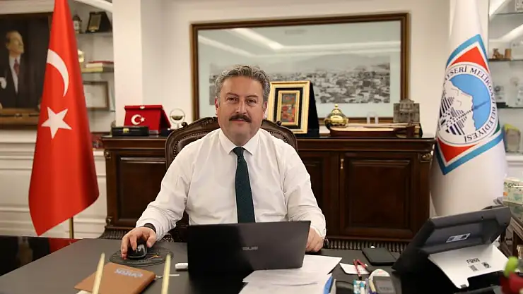BAŞKAN PALANCIOĞLU, KAYSERİLİ SPORCU ERSİN TEKAL'I TEBRİK ETTİ