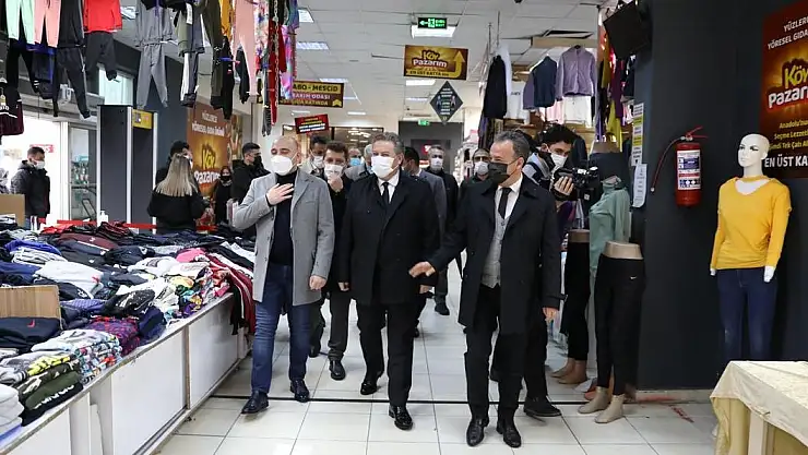 BAŞKAN PALANCIOĞLU'NDAN ESNAFLARA KORONAVİRÜS UYARISI