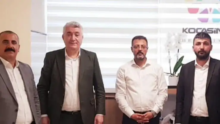 BAŞKAN TOK'TAN MÜDÜR SERBEZ'E HAYIRLI OLSUN ZİYARETİ