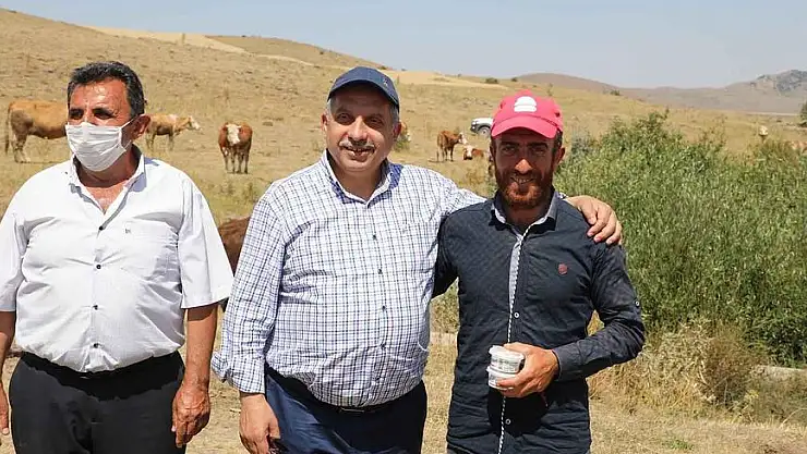 BAŞKAN YALÇIN KIRSALI ADIMLIYOR