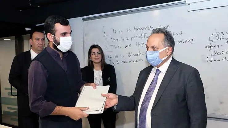 BAŞKAN YALÇIN: ÖĞRENCİLERİMİZİN HER ZAMAN YANINDAYIZ